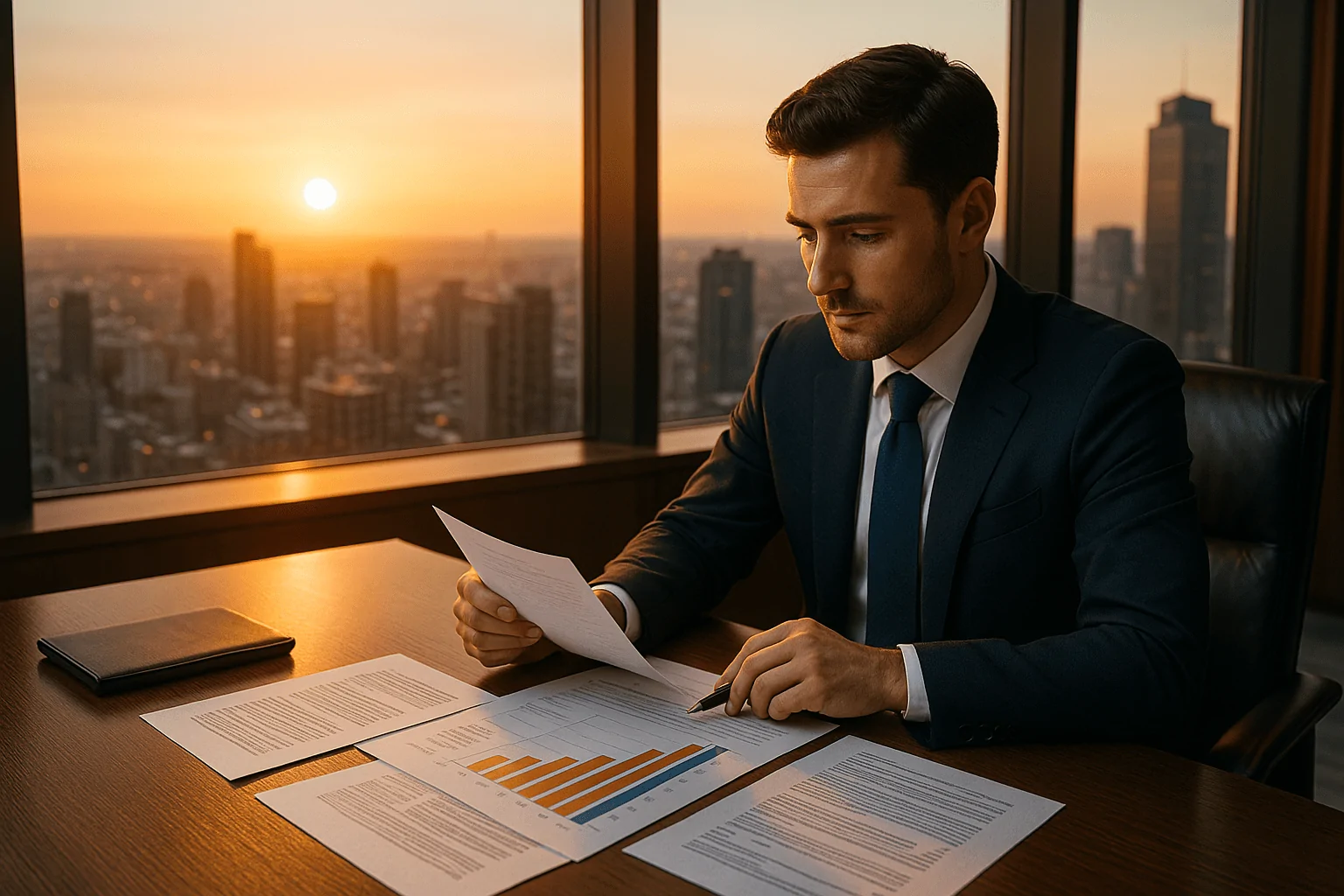 man sitting in his skyscraper - How To Dissolve An LLC In Texas