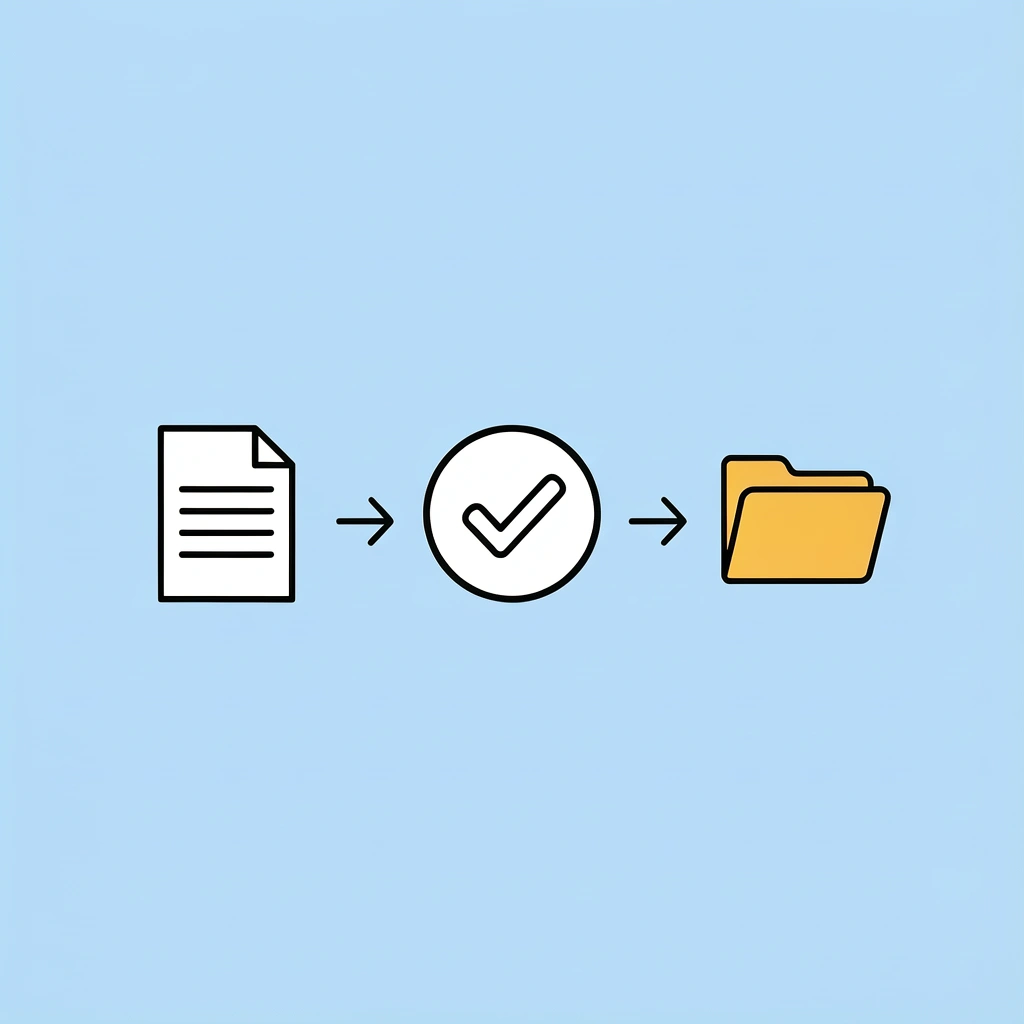 Three-step process showing progression of LLC dissolution