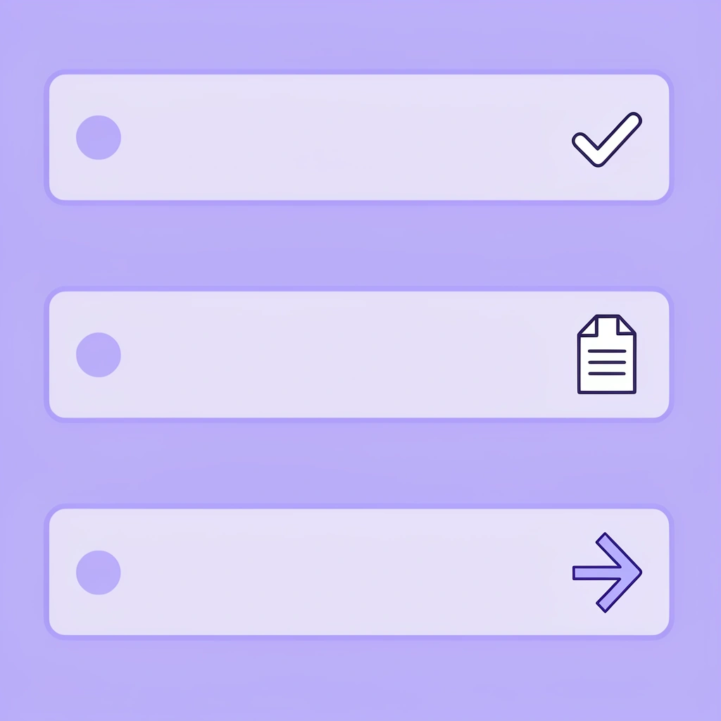 Three-row checklist showing the multiple steps required for successful LLC dissolution beyond just filing