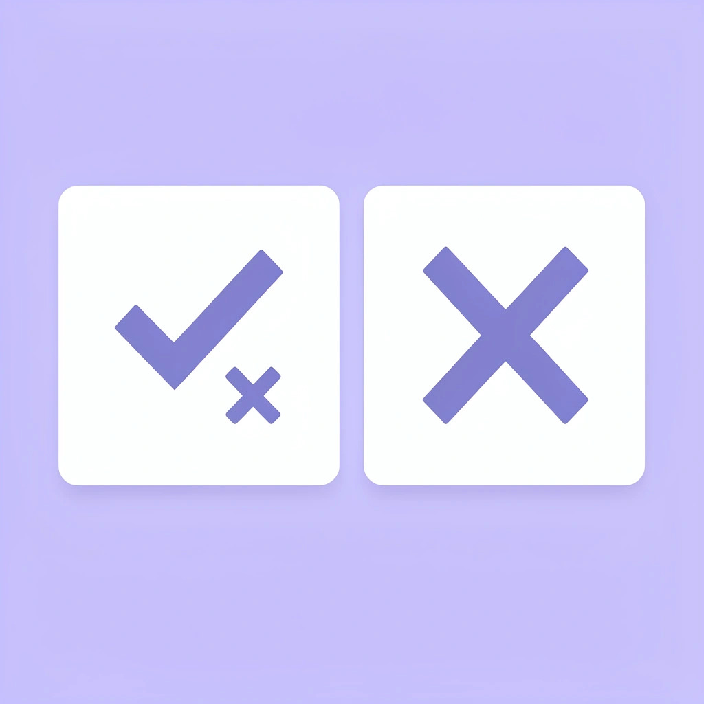 Before: Filing termination, then clearing taxes (X). After: Clearing taxes, then filing termination (checkmark)